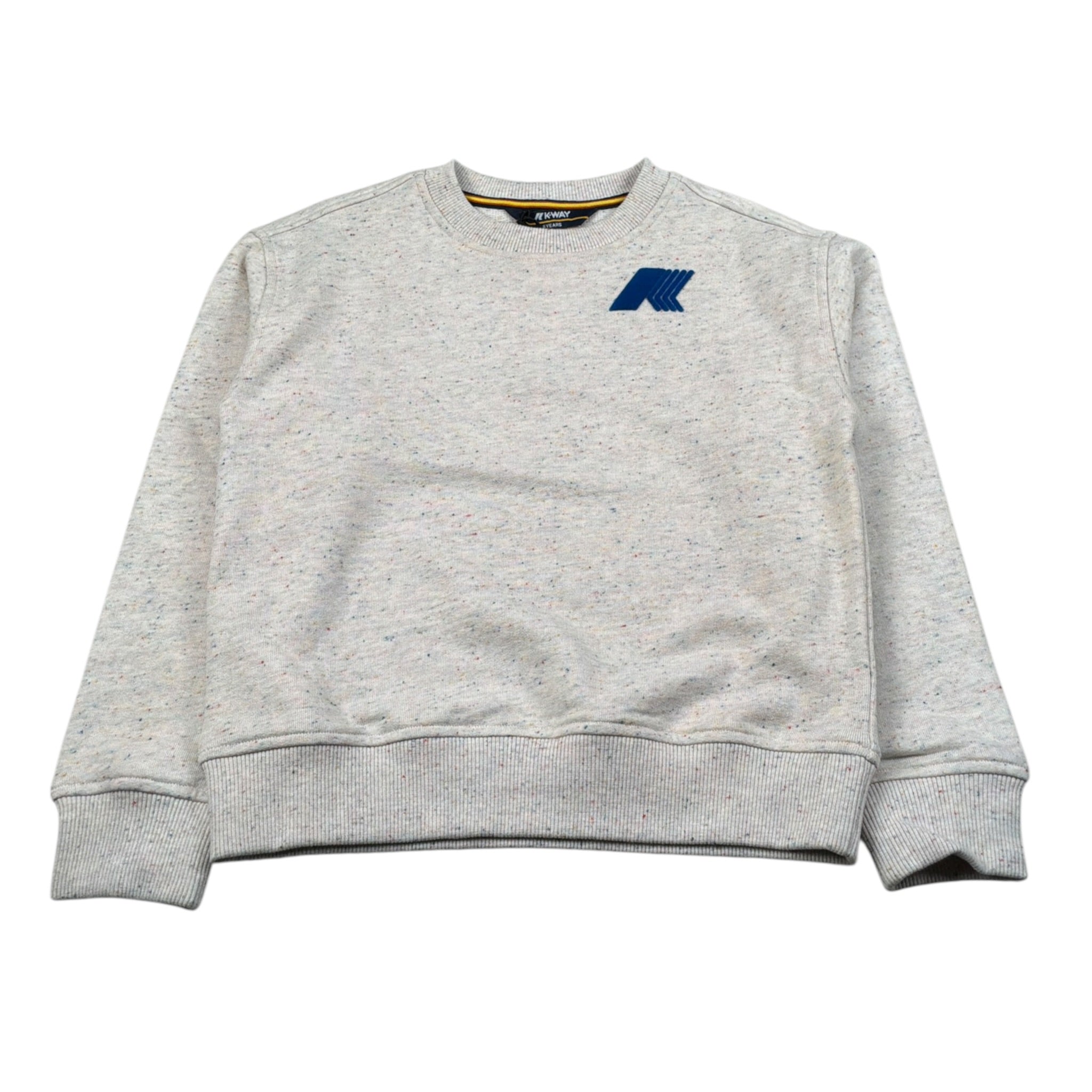 K-Way Felpa Chiusa Girocollo tinta unita Beige per Bambino K8145BW BEIGE K-WAY 