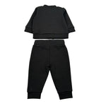 Karl Lagerfeld Completo Pezzi Felpa-Pantalone tinta unita Nero per Neonato Z30296 NERO KARL LAGERFELD 