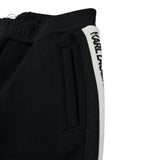 Karl Lagerfeld Pantalone Modello Palazzo tinta unita Nero per Bambina Z30628 NERO KARL LAGERFELD 