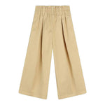 Kenzo Pantalone tinta unita Modello A Palazzo Beige per Bambina K60540 BEIGE KENZO 