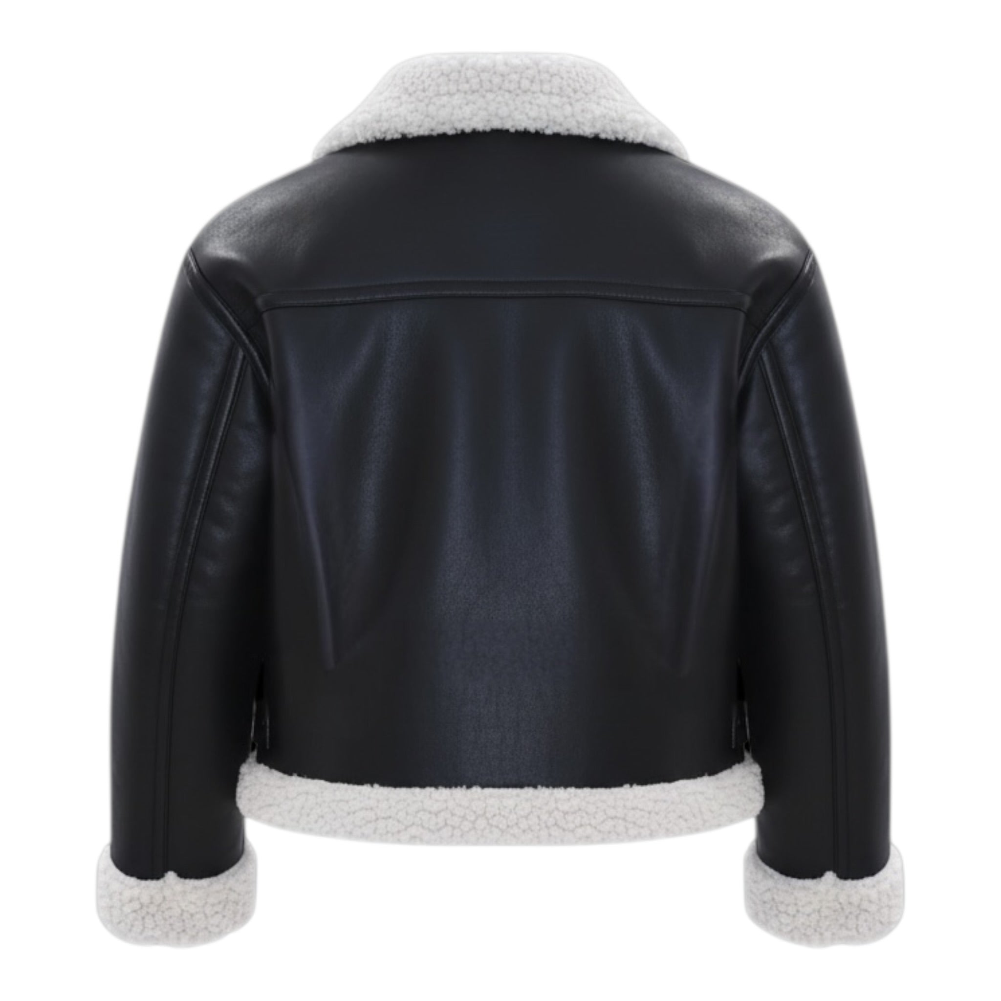 Kocca Giubbino Modello Montone In Ecopelle Nero per Bambina A25JBGB7660ABUN0000 NERO Kocca 