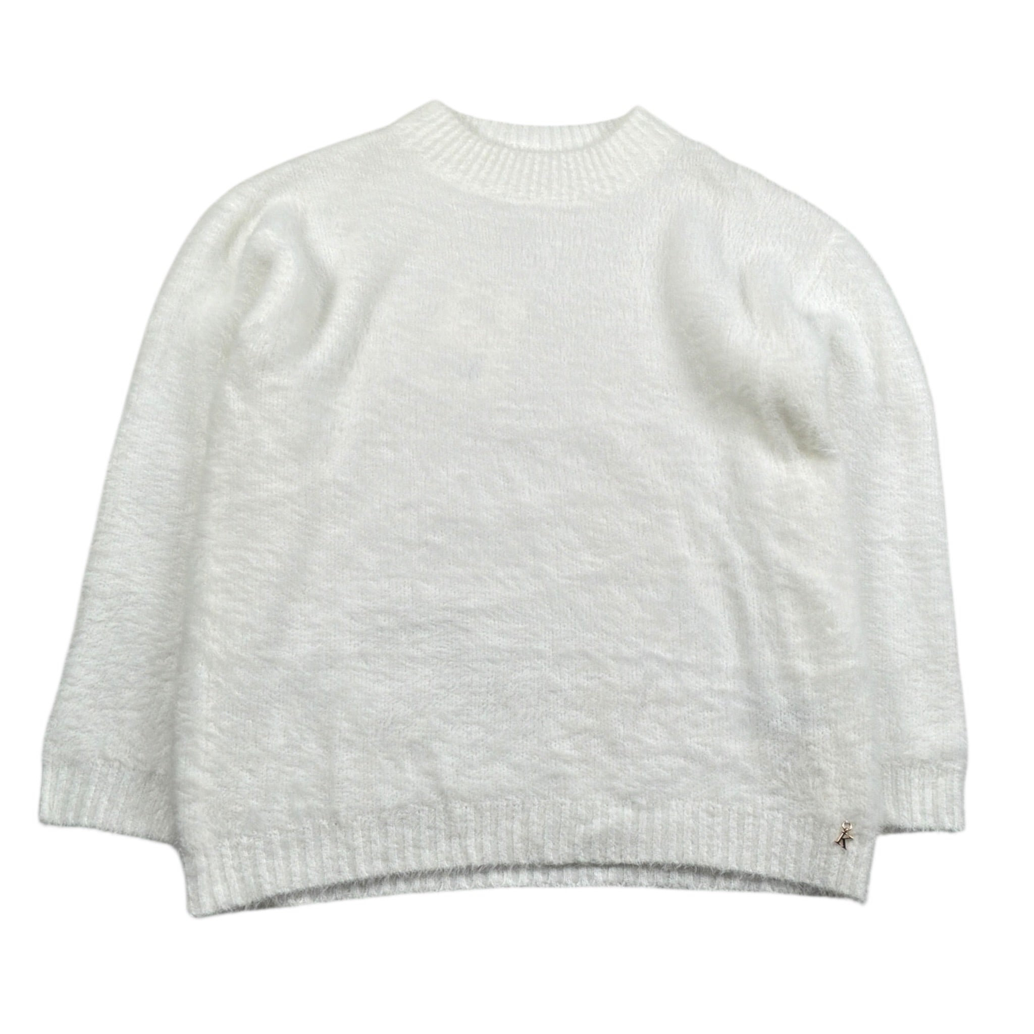 Kocca Maglia tinta unita Girocollo Bianco per Bambina A25JMA7992ABUN0000 BIANCO Kocca 