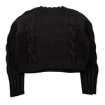 Kocca Maglia Girocollo tinta unita Nero per Bambina AURAS NERO Kocca 