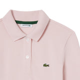 Lacoste Abito Manica Lunga con Colletto tinta unita Rosa per Bambina 347067 ROSA LACOSTE 