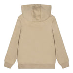Lacoste Felpa tinta unita con Stampa E Cappuccio Beige per Bambino 947028 BEIGE LACOSTE 
