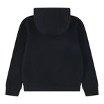Lacoste Felpa tinta unita con Stampa E Cappuccio Nero per Bambino 947028X NERO LACOSTE 