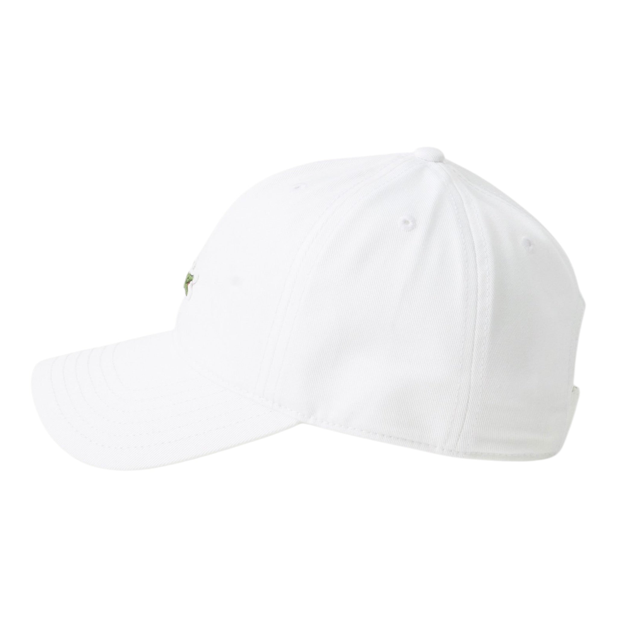 Lacoste Berretto tinta unita con Logo Bianco per Bambino 9A6227 BIANCO LACOSTE 
