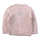 La Maglieria De L'Orsobruno Maglia tinta unita con Stampa Rosa per Neonata BEAR1 ROSA LA MAGLIERIA DE L'ORSOBRUNO 