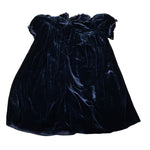 La Stupenderia Abito Mezza Manica tinta unita Blu per Bambina CCAB62 BLU LA STUPENDERIA 