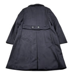 La Stupenderia Cappotto tinta unita Blu per Bambina CJGB23 BLU LA STUPENDERIA 
