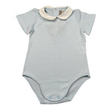 La Stupenderia Body Mezza Manica tinta unita Azzurro per Neonato TBBD71N04 AZZURRO LA STUPENDERIA 