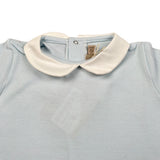 La Stupenderia Body Mezza Manica tinta unita Azzurro per Neonato TBBD71N04 AZZURRO LA STUPENDERIA 