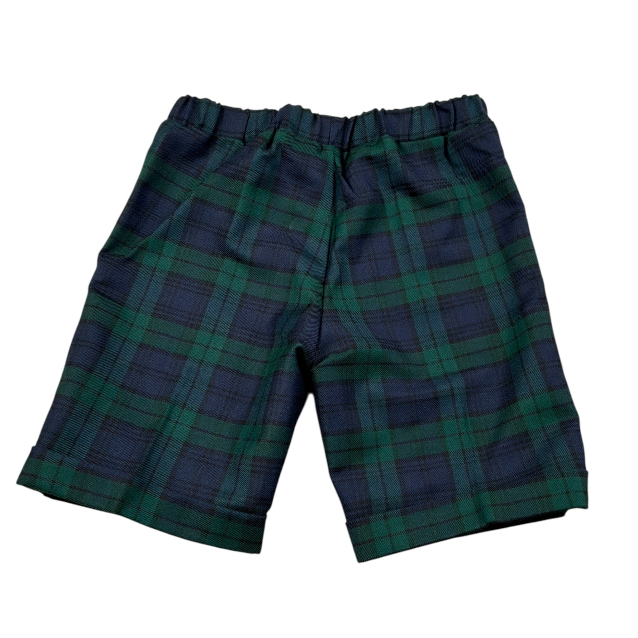 La Stupenderia Bermuda Bicolore con Elastico In Vita Blu/Verde per Bambino TCBR61J BLU/VERDE LA STUPENDERIA 