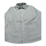 La Stupenderia Camicia Manica Lunga Fantasia A Righe Bianco per Bambino TCCM21 BIANCO LA STUPENDERIA 