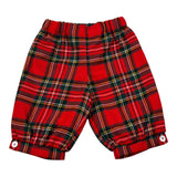 La Stupenderia Bermuda tinta unita Fantasia Scozzese Rosso per Bambino TJBR21 ROSSO LA STUPENDERIA 