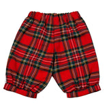 La Stupenderia Bermuda tinta unita Fantasia Scozzese Rosso per Bambino TJBR21 ROSSO LA STUPENDERIA 
