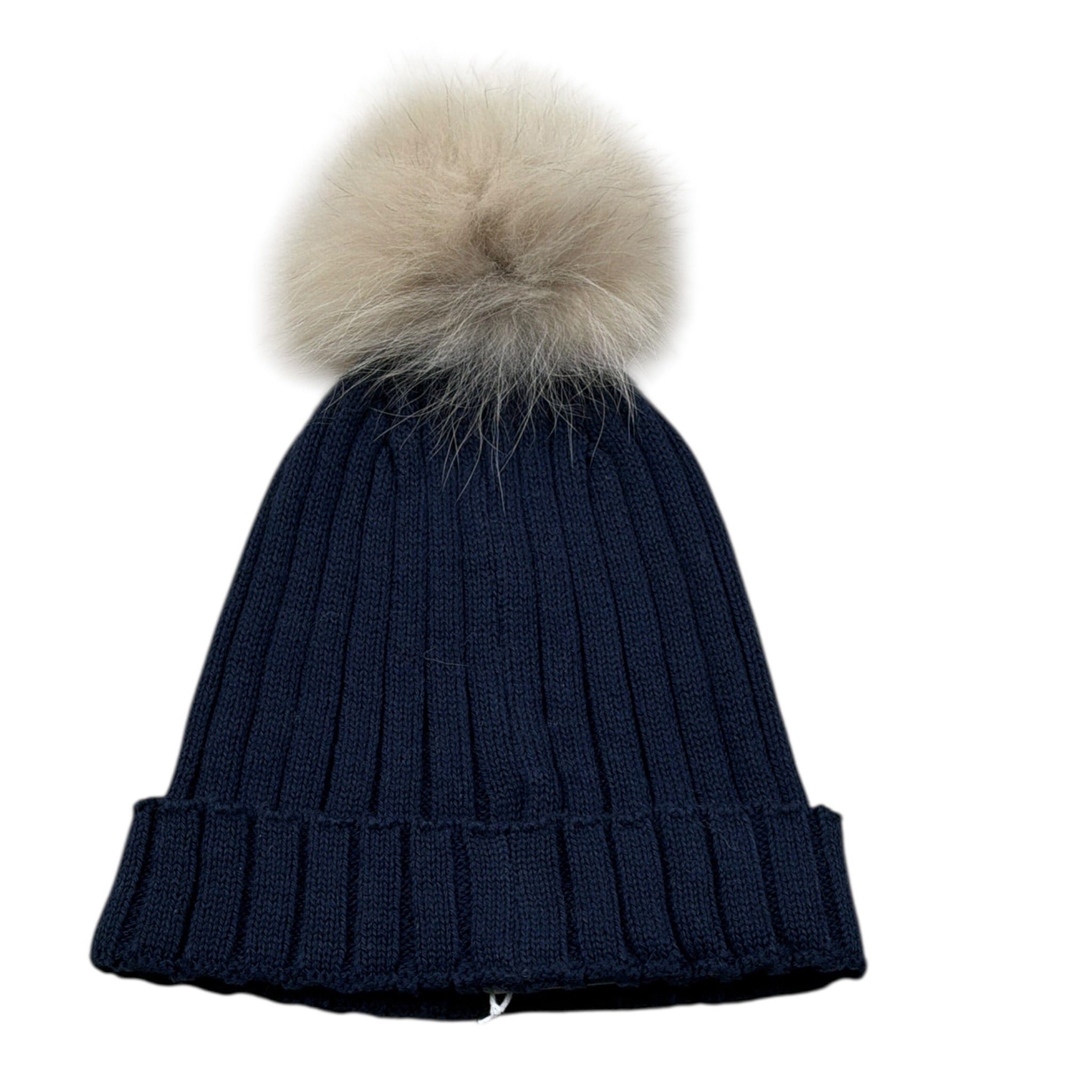 Lalalu' Cappello tinta unita Blu per Neonato CAL12N BLU LALALU' 