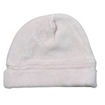 Lalalu' Cappello tinta unita con Stampa Rosa per Neonata CAL1Q ROSA LALALU' 
