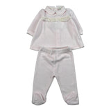 Lalalu' Completo 2 Pezzi Maglia-Ghettina tinta unita Rosa per Neonata CPL8QX ROSA LALALU' 