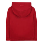 Lanvin Felpa tinta unita con Cappuccio Rosso per Bambino N30293 ROSSO LANVIN 