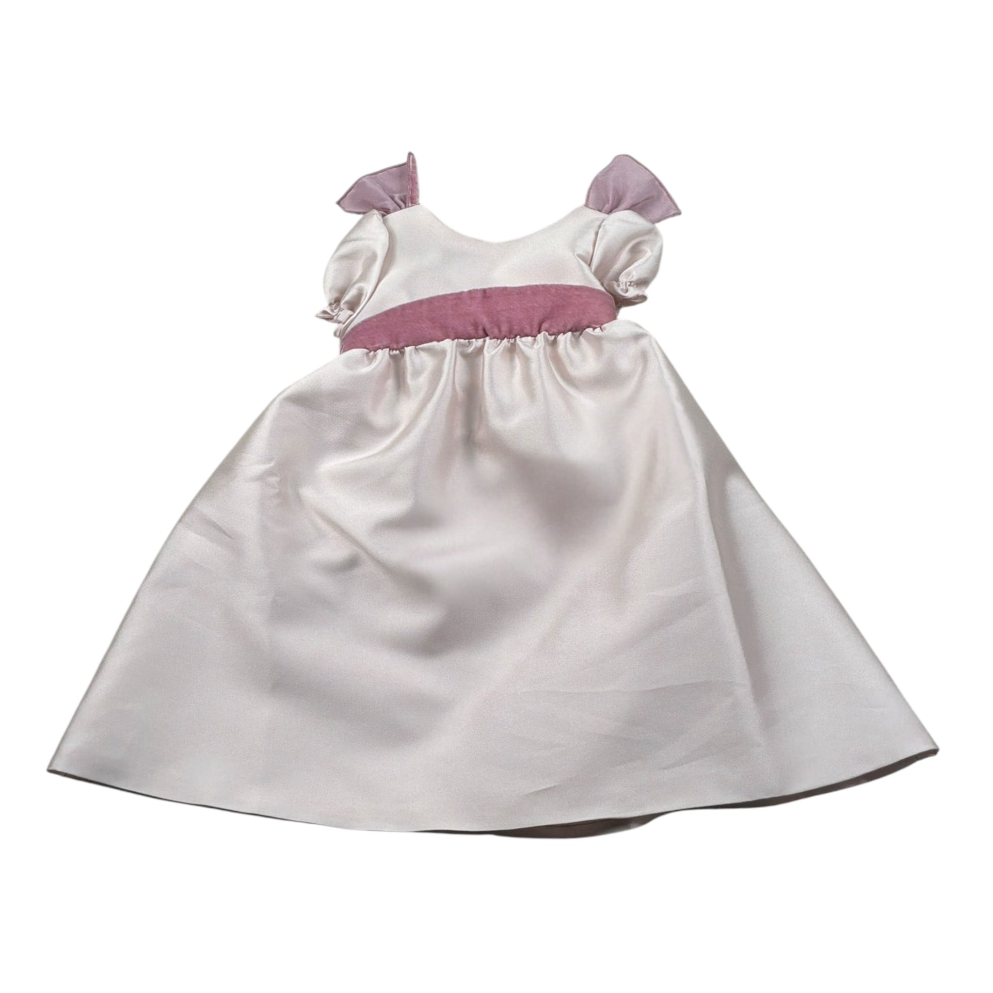 Le Bebe Abito Mezza Manica tinta unita Rosa per Neonata CBAB10 ROSA LE BEBE 