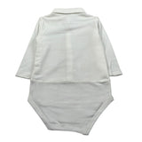 Le Bebe Body Manica Lunga tinta unita Panna per Neonato LBB1475 PANNA LE BEBE 