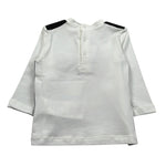 Le Bebe Shirt Girocollo tinta unita Bianco per Neonato LBB2429 BIANCO LE BEBE 
