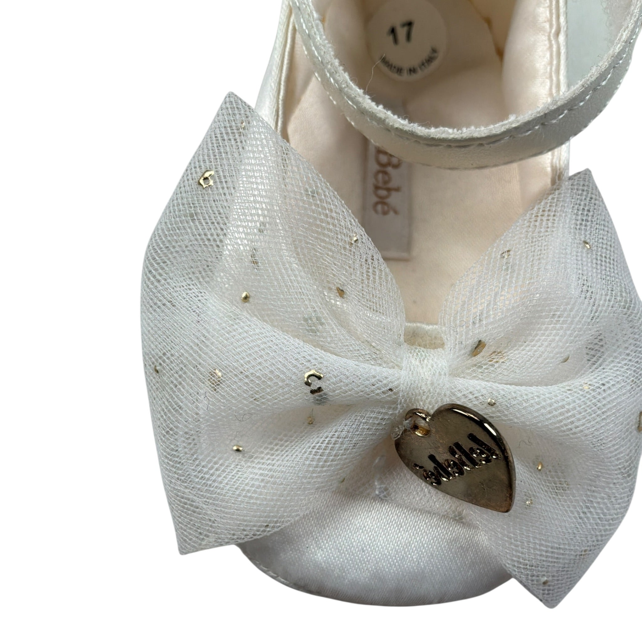 Le Bebe Ballerine tinta unita Panna per Neonata LBB4591 PANNA LE BEBE 