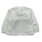 Le Bebe Shirt tinta unita con Stampa Panna per Neonata LBG5547 PANNA LE BEBE 