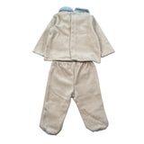 Le Bebe' Completo 2 Pezzi Maglia-Ghettina In Ciniglia Beige per Neonato LBB5082 BEIGE LE BEBE' 