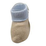 Le Bebe' Babbucce tinta unita In Filo Beige per Neonato LBB5105 BEIGE LE BEBE' 