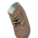 Le Bebe' Sneakers tinta unita con Lacci Marrone per Neonato LBB5246 MARRONE LE BEBE' 