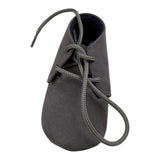 Le Bebe' Sneakers tinta unita con Lacci Grigio per Neonato LBB5247 GRIGIO LE BEBE' 