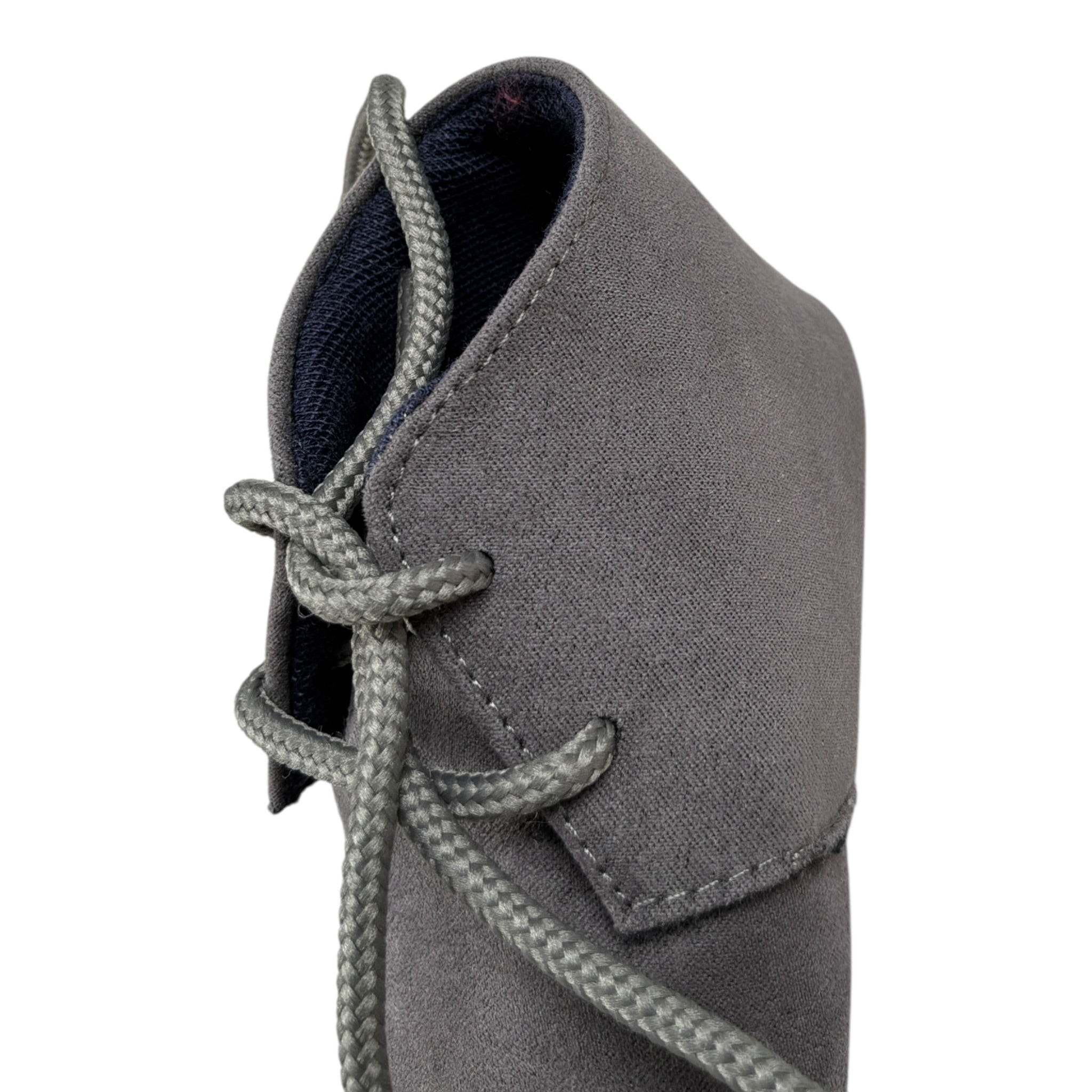 Le Bebe' Sneakers tinta unita con Lacci Grigio per Neonato LBB5247 GRIGIO LE BEBE' 