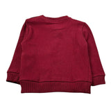 Le Bebe' Maglia Girocollo tinta unita con Stampa Bordeaux per Neonato LBB5249 BORDEAUX LE BEBE' 
