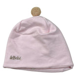 Le Bebe' Cappello tinta unita con Stampa Rosa per Neonata LBG3006 ROSA LE BEBE' 