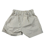 Le Bebe' Short Bicolore con Fantasia A Righe Beige per Neonata LBG5823 BEIGE LE BEBE' 