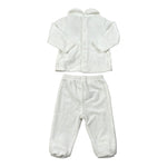 Le Bebe' Completo 2Pz Maglia-Ghettina Bianco per Neonato LBG5945 BIANCO LE BEBE' 