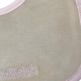 Le Bebe' Bavetta tinta unita con Stampa Beige per Neonata LBG5957 BEIGE LE BEBE' 