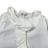 Le Bebe' Camicia Manica Lunga tinta unita Panna per Bambina LBG6062J PANNA LE BEBE' 