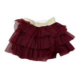 Le Bebe' Gonna tinta unita con Tulle Bordeaux per Neonata LBG6078 BORDEAUX LE BEBE' 