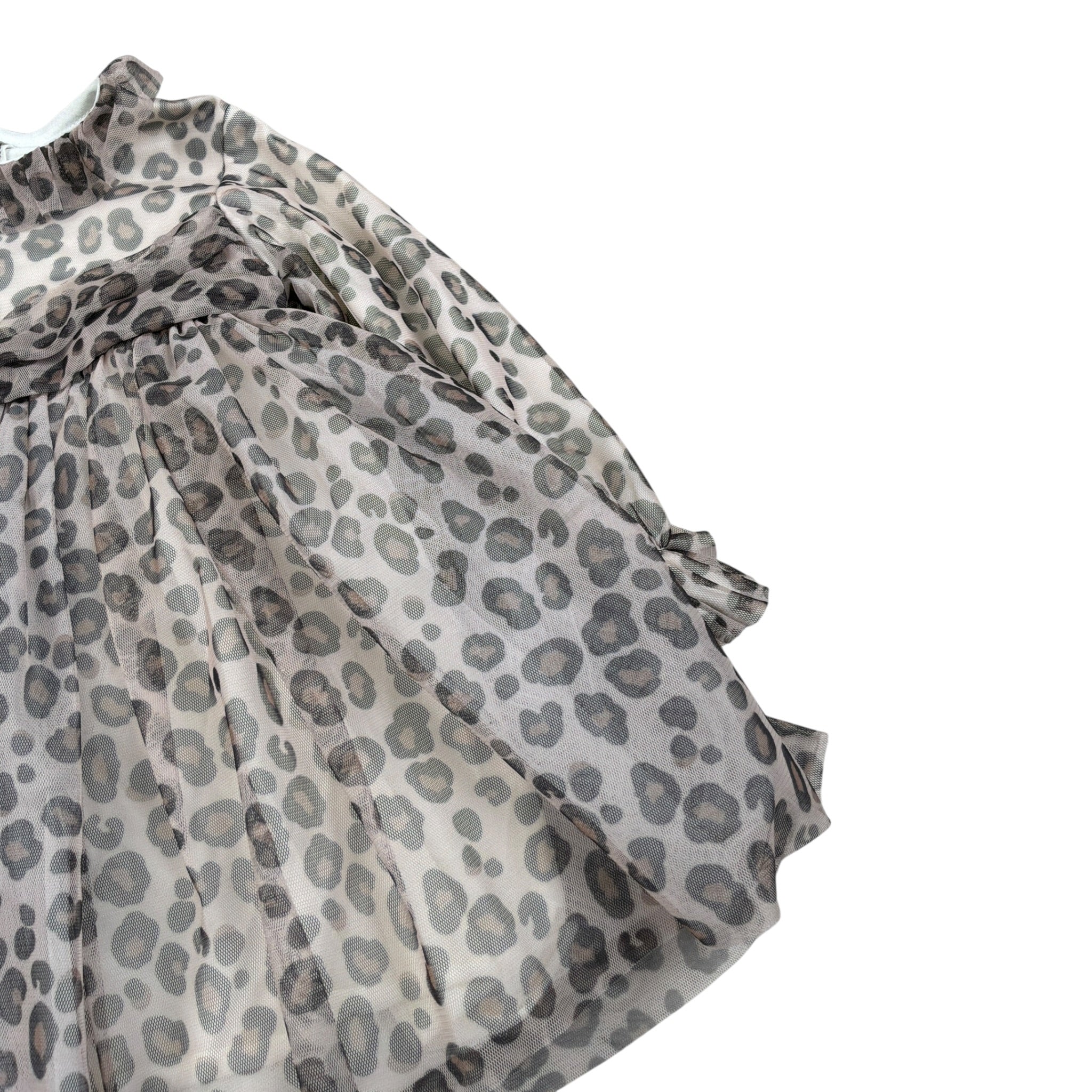 Le Bebe' Abito tinta unita Fantasia Maculata Beige per Neonata LBG6095 BEIGE LE BEBE' 