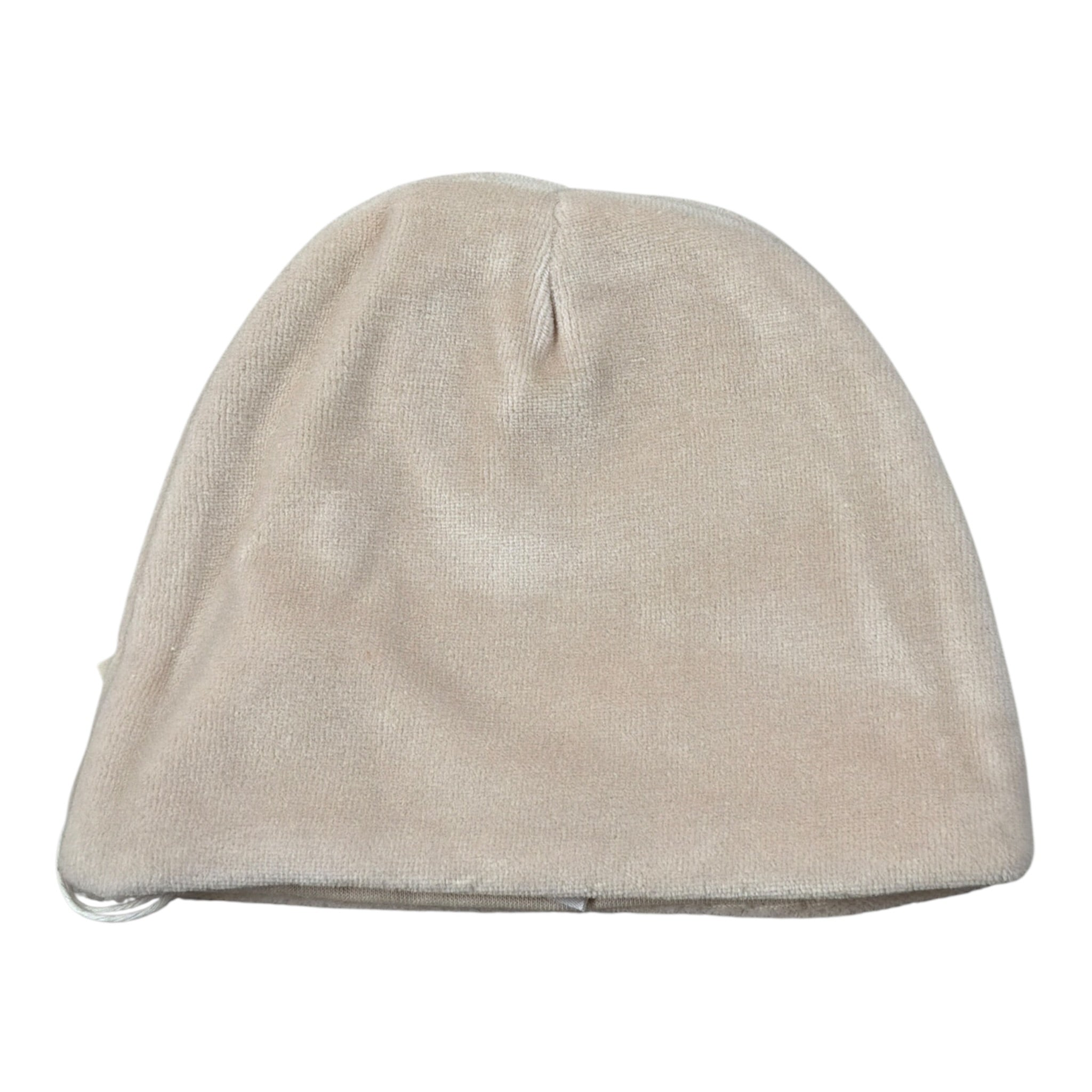 Le Bebe' Cappello tinta unita con Logo Beige per Neonata LGB5956 BEIGE LE BEBE' 