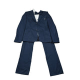 Les Gamins Completo 4 Pezzi Giacca-Camicia-Pantalone-Papillon Blu per Bambino LGM305090R BLU LES GAMINS 