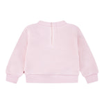 Levi'S Felpa tinta unita con Colletto Rosa per Neonata 1EN575 ROSA LEVI'S 