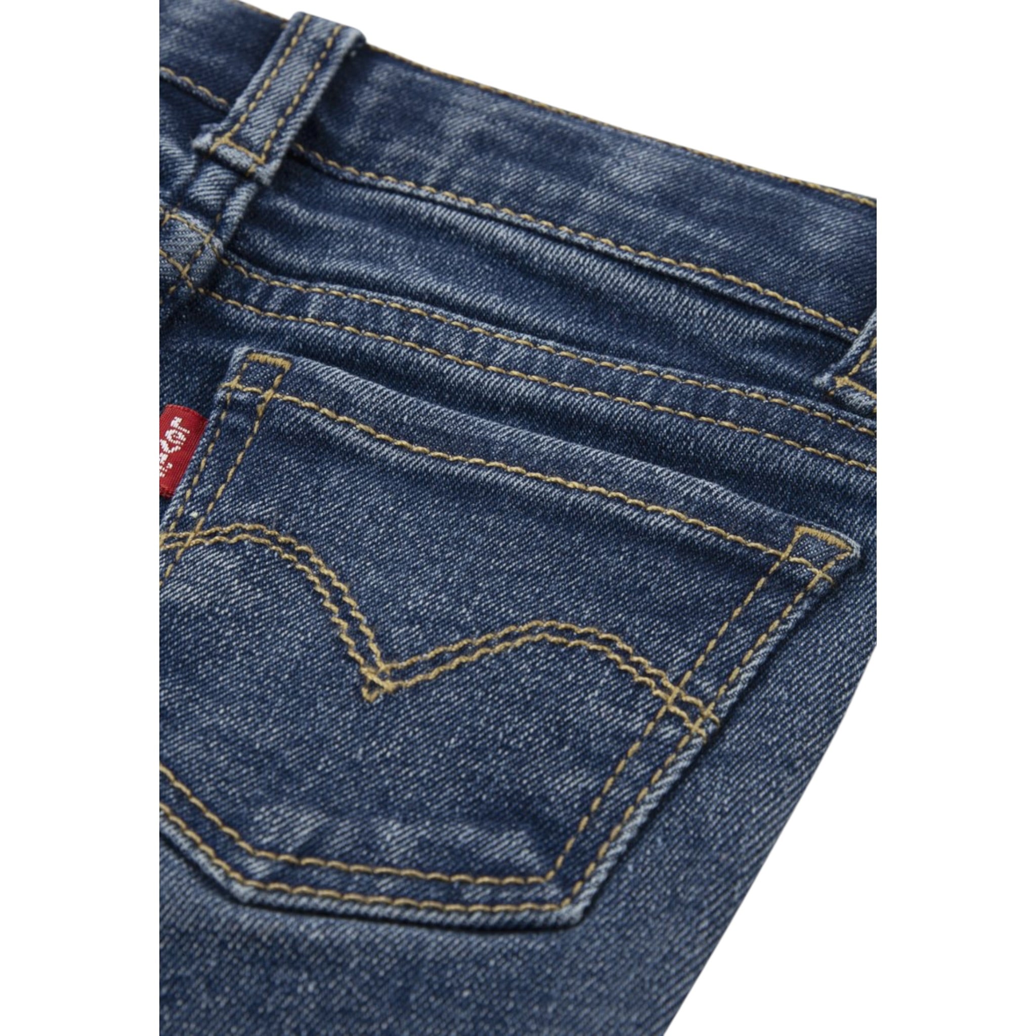 Levi'S Completo 3 Pezzi Felpa-Jeans-T-Shirt Rosso per Neonata 1EP010 ROSSO LEVI'S 