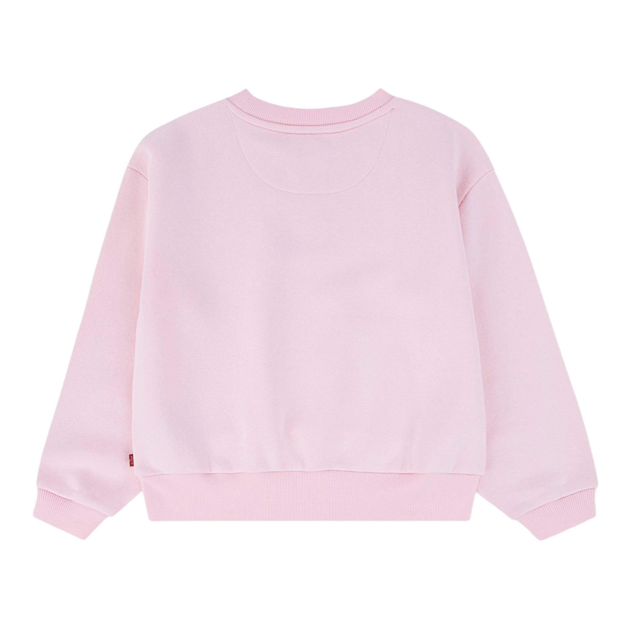 Levi'S Felpa Girocollo con Stampa Rosa per Bambina 3EN514 ROSA LEVI'S 