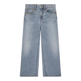 Levi'S Jeans tinta unita Modello A Palazzo Azzurro per Bambina 4EG381 AZZURRO LEVI'S 