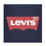 Levi'S Felpa Chiusa Girocollo con Logo tinta unita Blu per Bambino 6E9079 BLU LEVI'S 