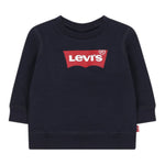 Levi'S Felpa tinta unita con Logo Blu per Neonato 6E90 BLU LEVI'S 